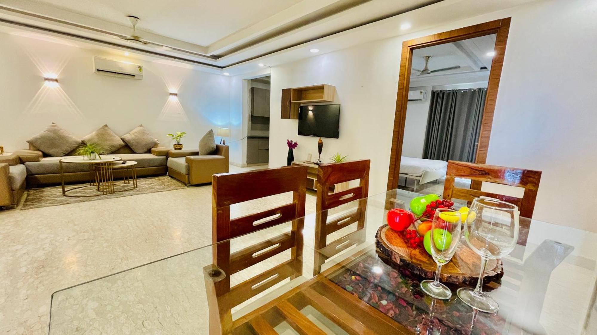 Bedchambers Serviced Apartments, Ardee City 古尔冈 外观 照片