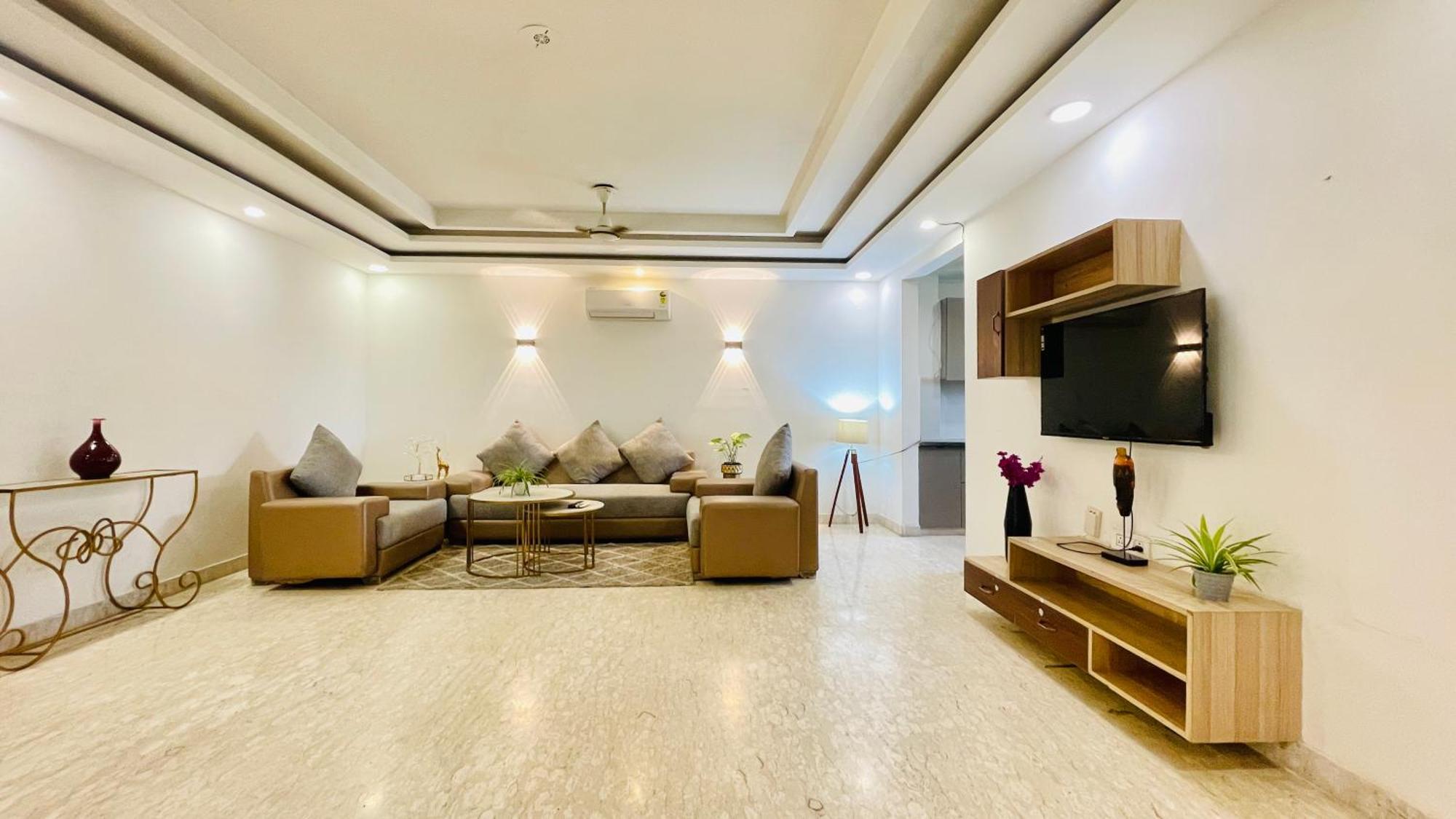 Bedchambers Serviced Apartments, Ardee City 古尔冈 外观 照片