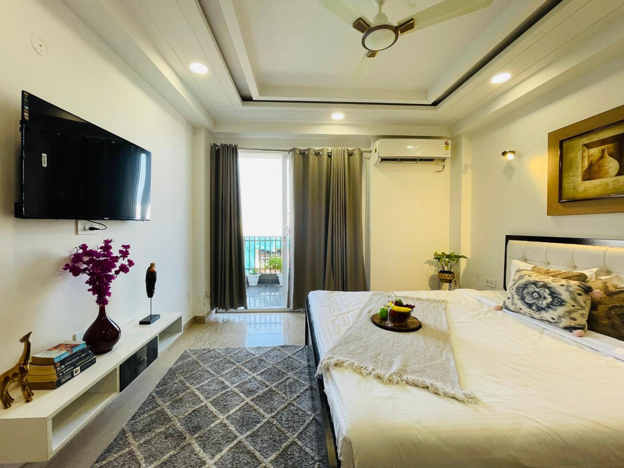 Bedchambers Serviced Apartments, Ardee City 古尔冈 外观 照片