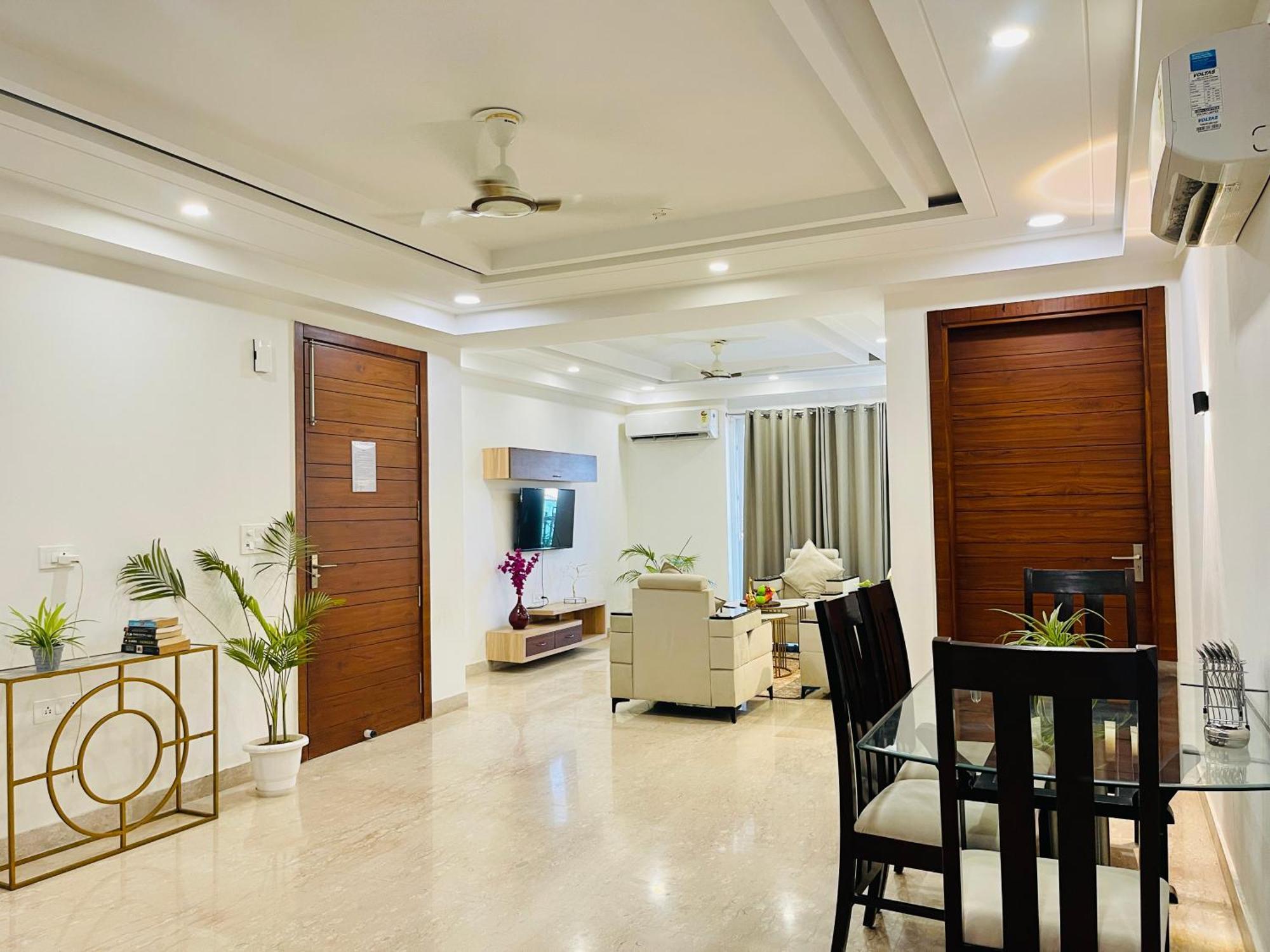 Bedchambers Serviced Apartments, Ardee City 古尔冈 外观 照片
