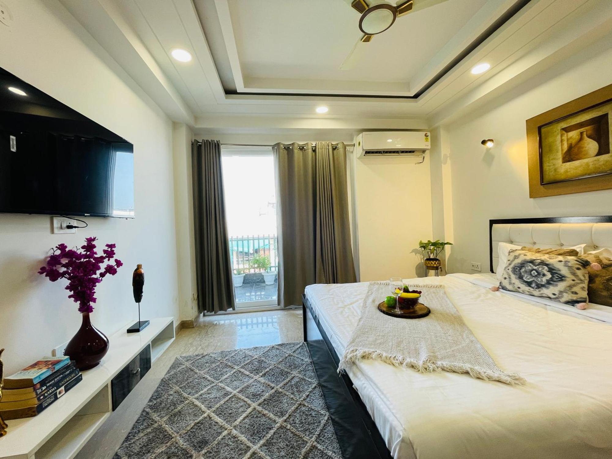 Bedchambers Serviced Apartments, Ardee City 古尔冈 外观 照片